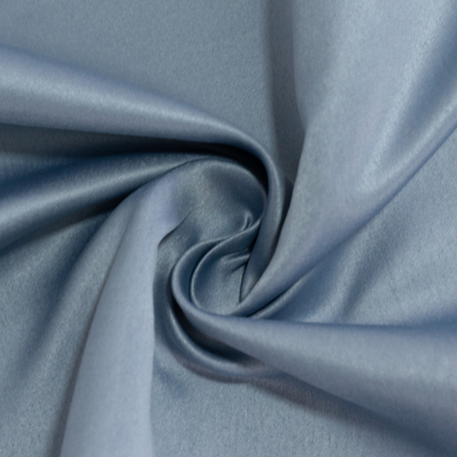 Dusty blue satin napkin, 20"x20", pack of 5.