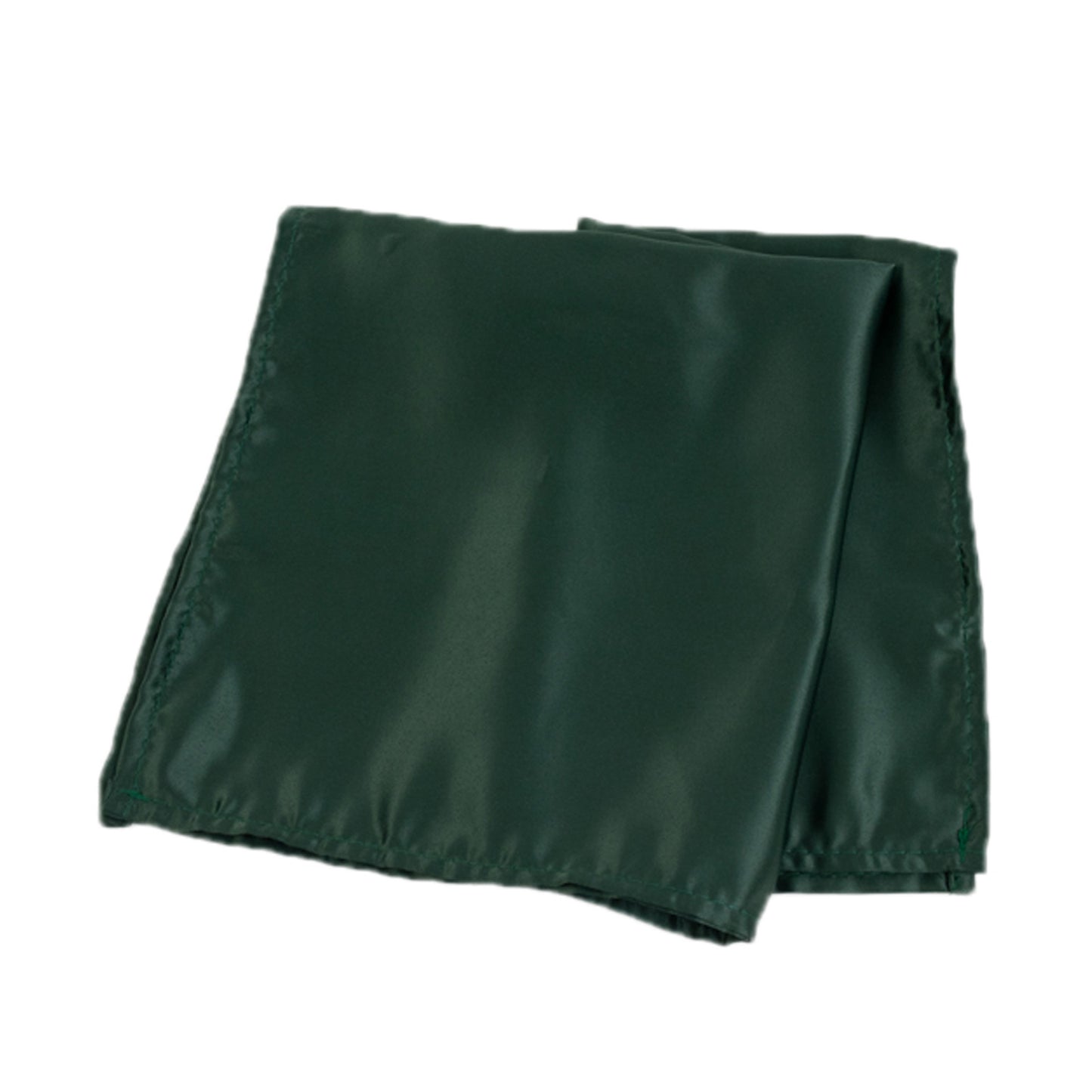 Hunter Emerald Green satin napkin, 20"x20", in a pack of 5.