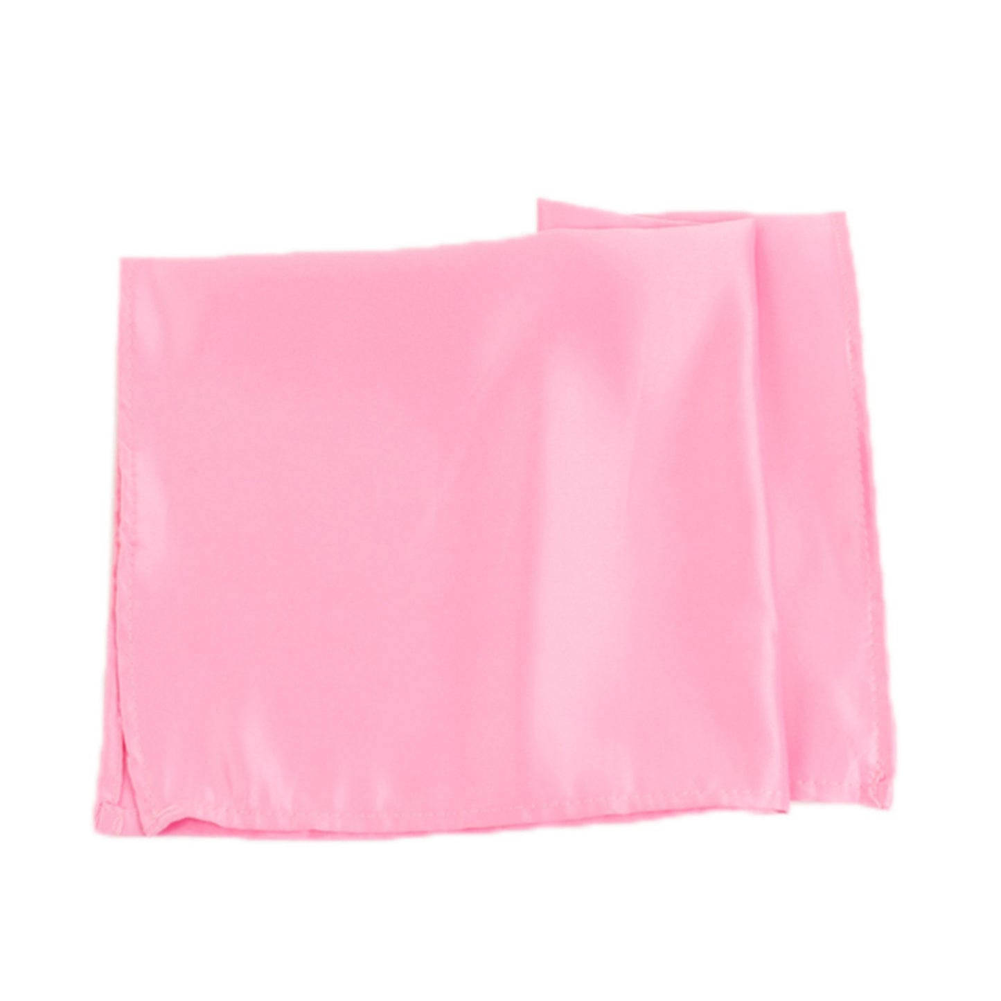 Pink Lamour satin napkins, 20"x20", pack of 5.