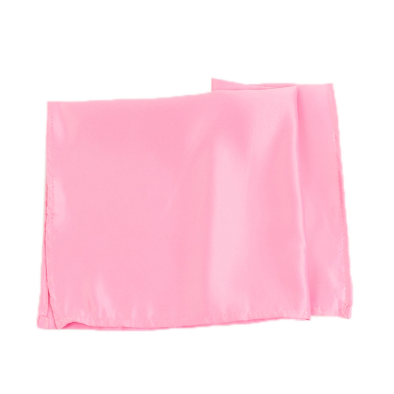 Pink Lamour satin napkins, 20"x20", pack of 5.