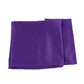 Purple satin napkins, 20"x20", pack of 5.