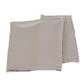 Silver satin napkins, 20"x20", pack of 5.