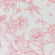 White | pink french toile