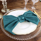 Peacock Teal Dinner 17 Inch Seamless Napkins
