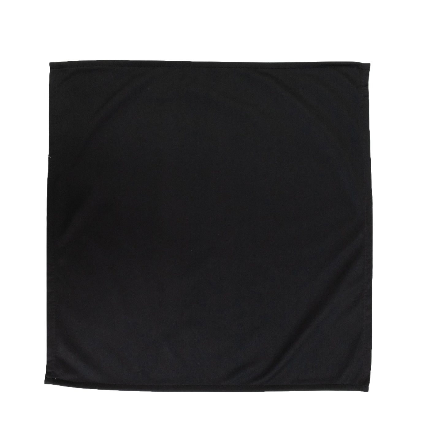 5 Pack Black Scuba Napkins – 17"x17", Wrinkle-Free & Stain Resistant Cloth Napkins