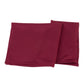 5 Pack Burgundy Scuba Napkins – 17"x17", Wrinkle-Free & Stain Resistant Cloth Napkins