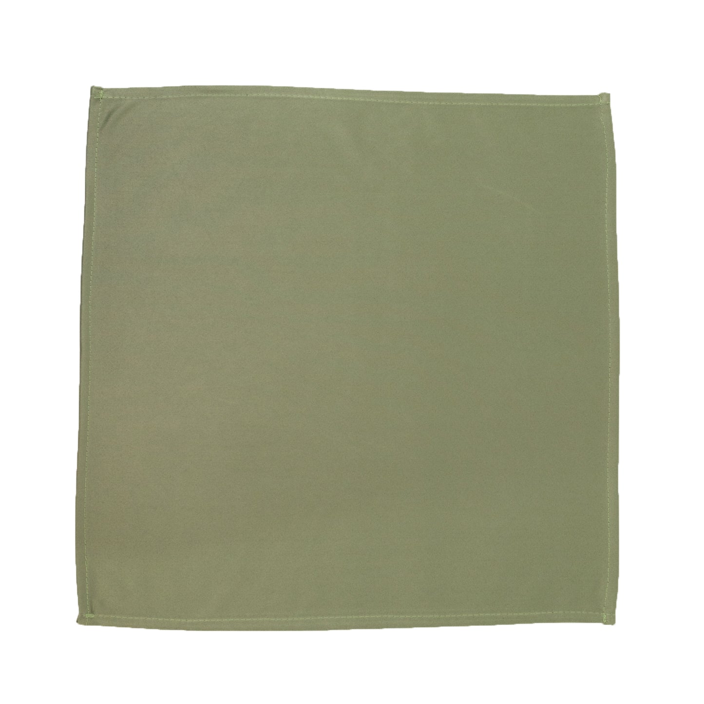 5 Pack Dusty Sage Green Scuba Napkins – 17"x17", Wrinkle-Free & Stain Resistant Cloth Napkins