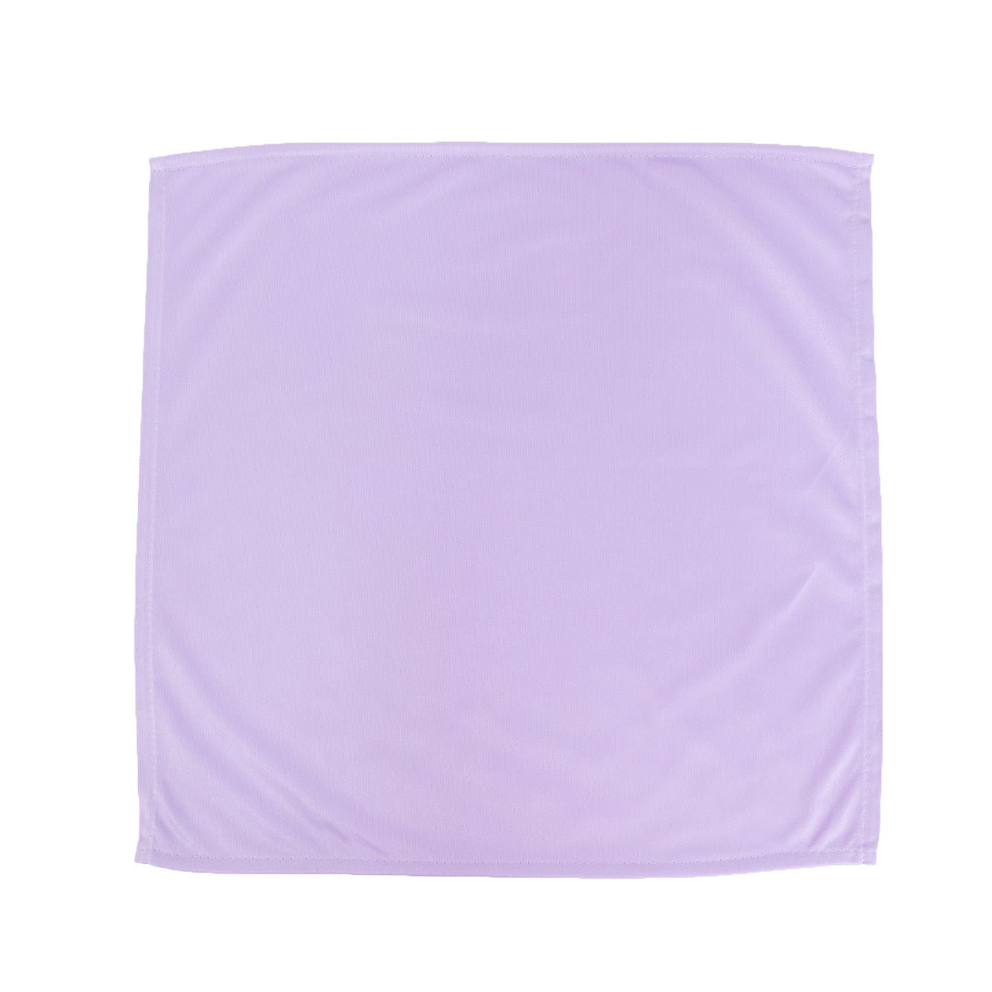 5 Pack Lavender Lilac Scuba Napkins – 17"x17", Wrinkle-Free & Stain Resistant Cloth Napkins