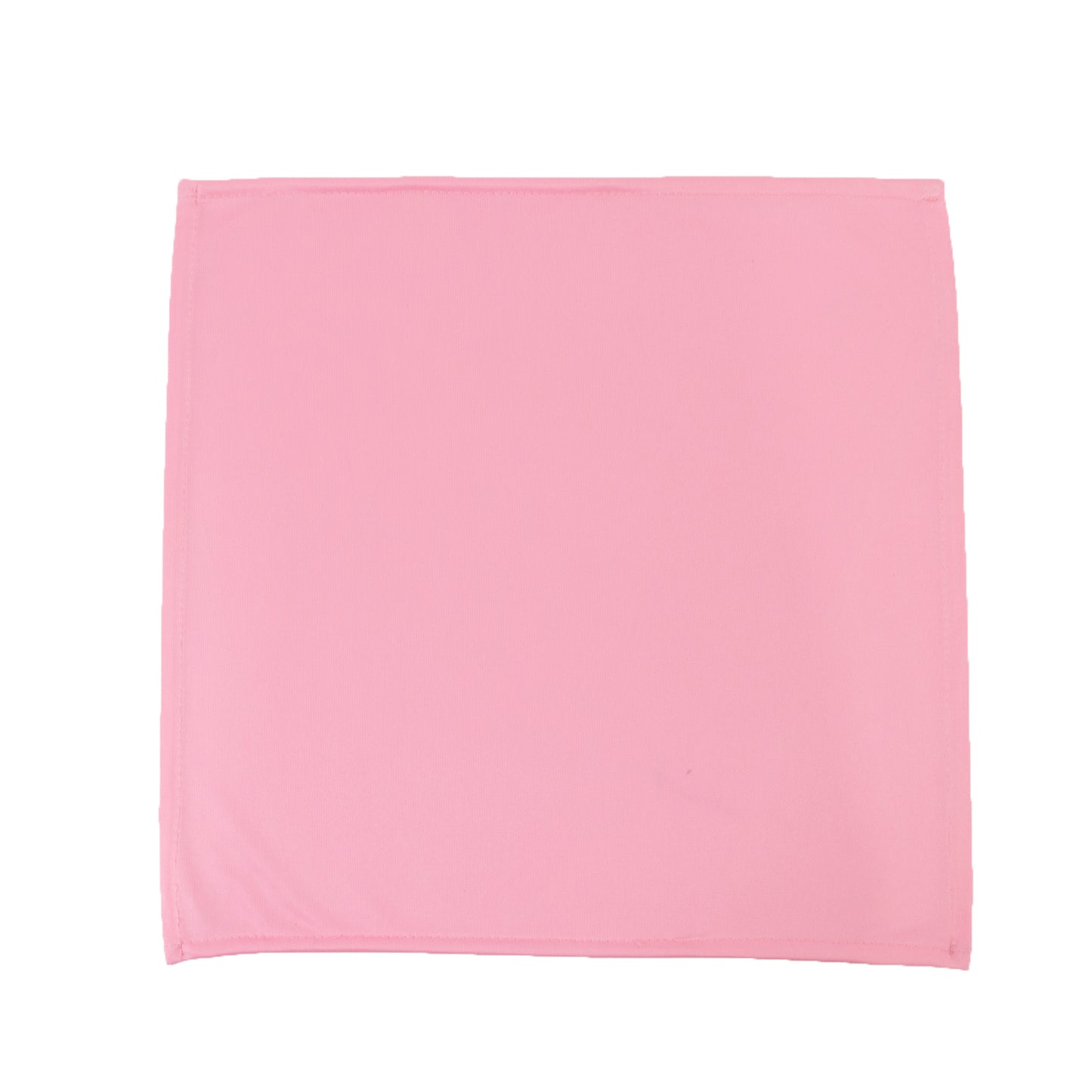 5 Pack Pink Scuba Napkins – 17"x17", Wrinkle-Free & Stain Resistant Cloth Napkins