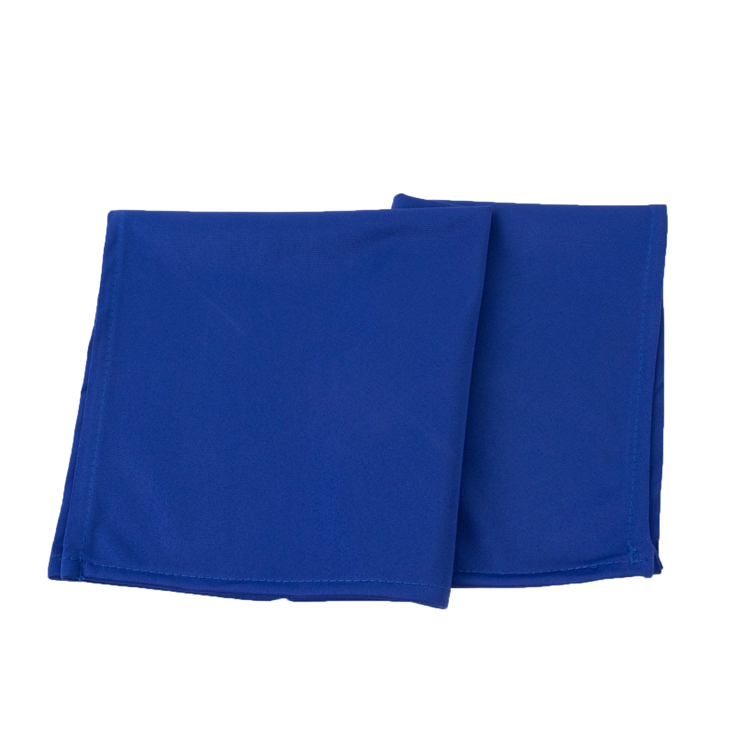 5 Pack Royal Blue Scuba Napkins – 17"x17", Wrinkle-Free & Stain Resistant Cloth Napkins