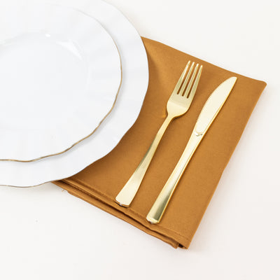 Décor Ideas with Shimmer Gold Napkins