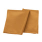 5 Pack Shimmer Gold Scuba Napkins – 17"x17" Wrinkle-Free & Stain-Resistant Cloth Table Napkins