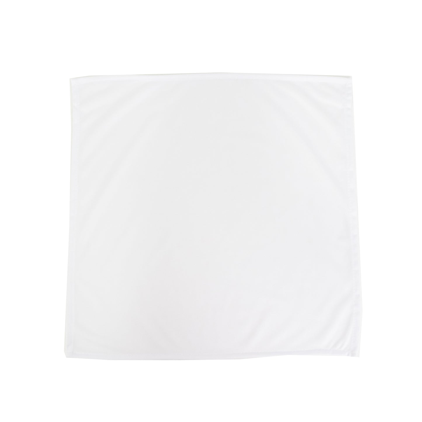 5 Pack White Scuba Napkins – 17"x17", Wrinkle-Free & Stain Resistant Cloth Napkins