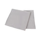 5 Pack Silver Premium Polyester Cloth Napkins with Hemmed Edges, Reusable Dinner Napkins 20"x20 - 220GSM