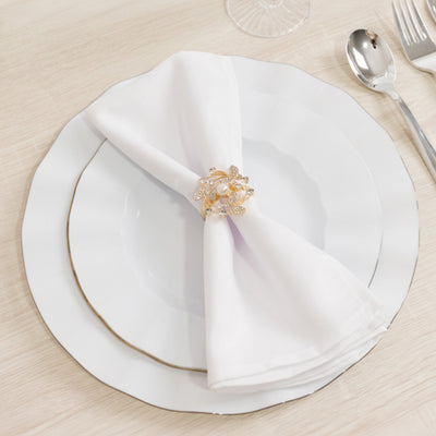 Decorative Gold Butterfly Napkin Holders