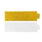 50 Pack Gold Glitter Paper Napkin Holders, 1.5" Disposable Napkin Rings