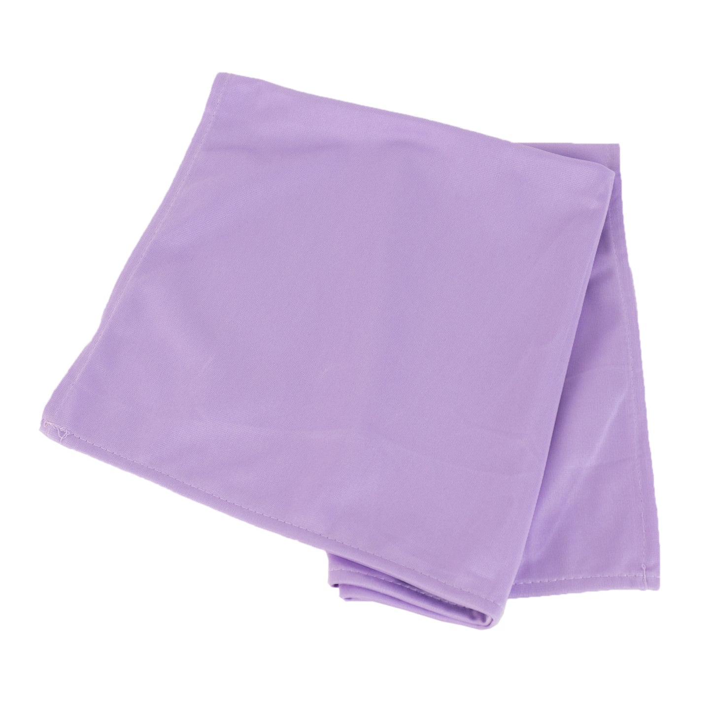 5 Pack Lavender Lilac Scuba Cloth Napkins, Wrinkle-Free Reusable Dinner Napkins - 20"x20"