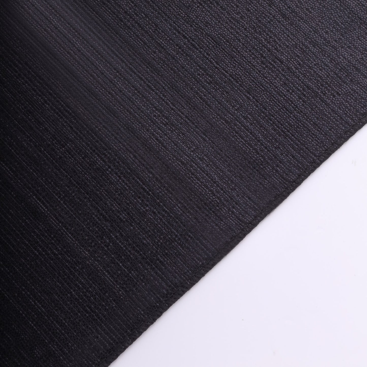 Black shimmer sequin dots polyester table napkin, 20"x20", reusable cloth.