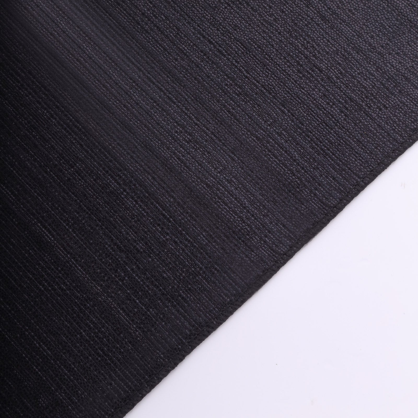 Black shimmer sequin dots polyester table napkin, 20"x20", reusable cloth.