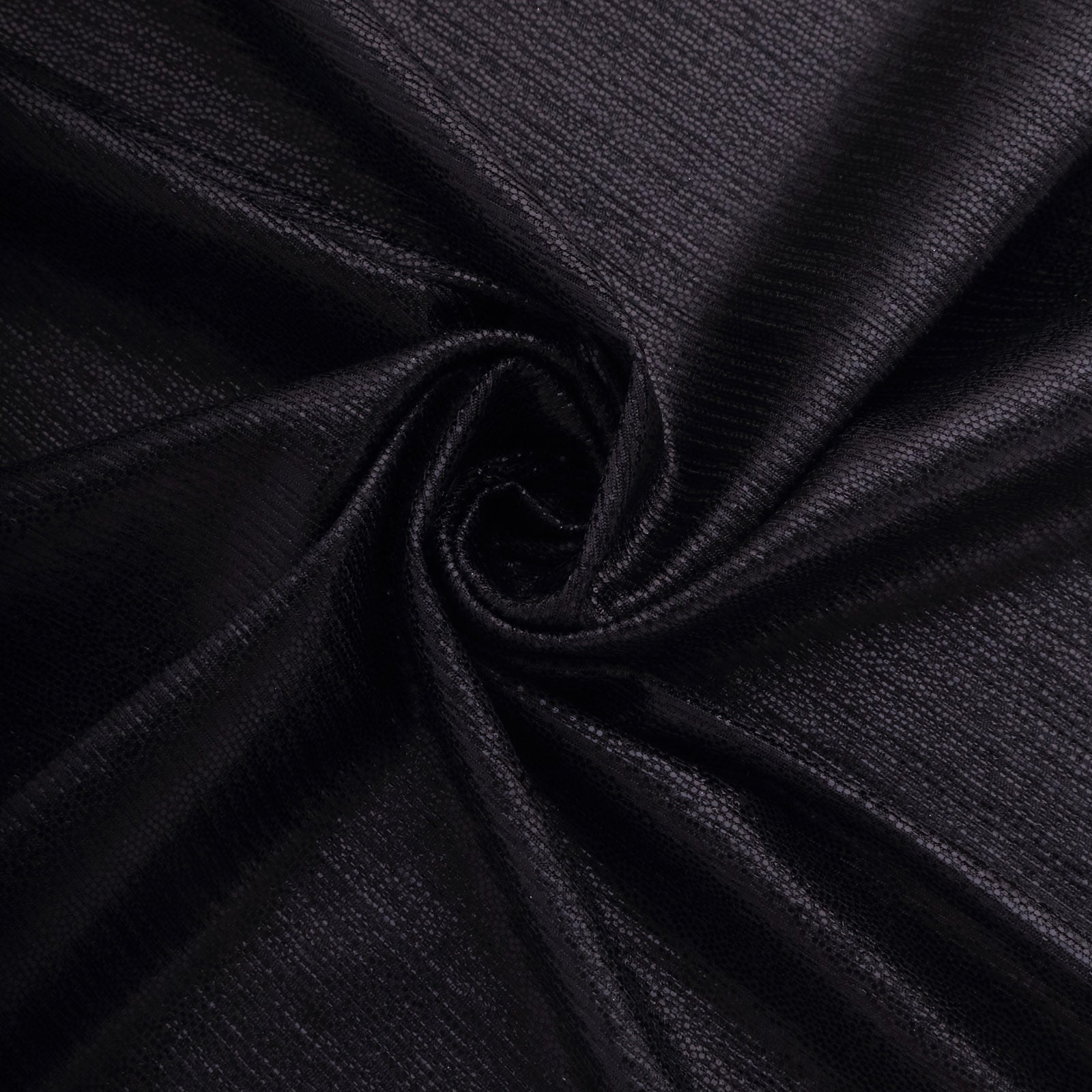 Black shimmer sequin table napkin, reusable, 20"x20".