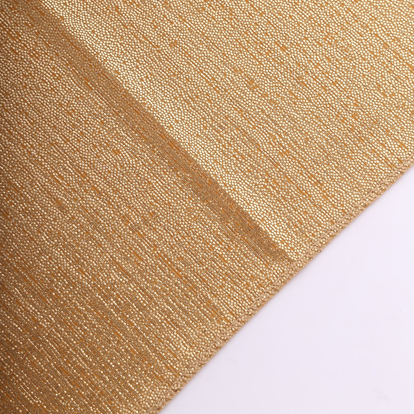 Gold shimmer sequin dots polyester table napkins, reusable sparkle glitter cloth.