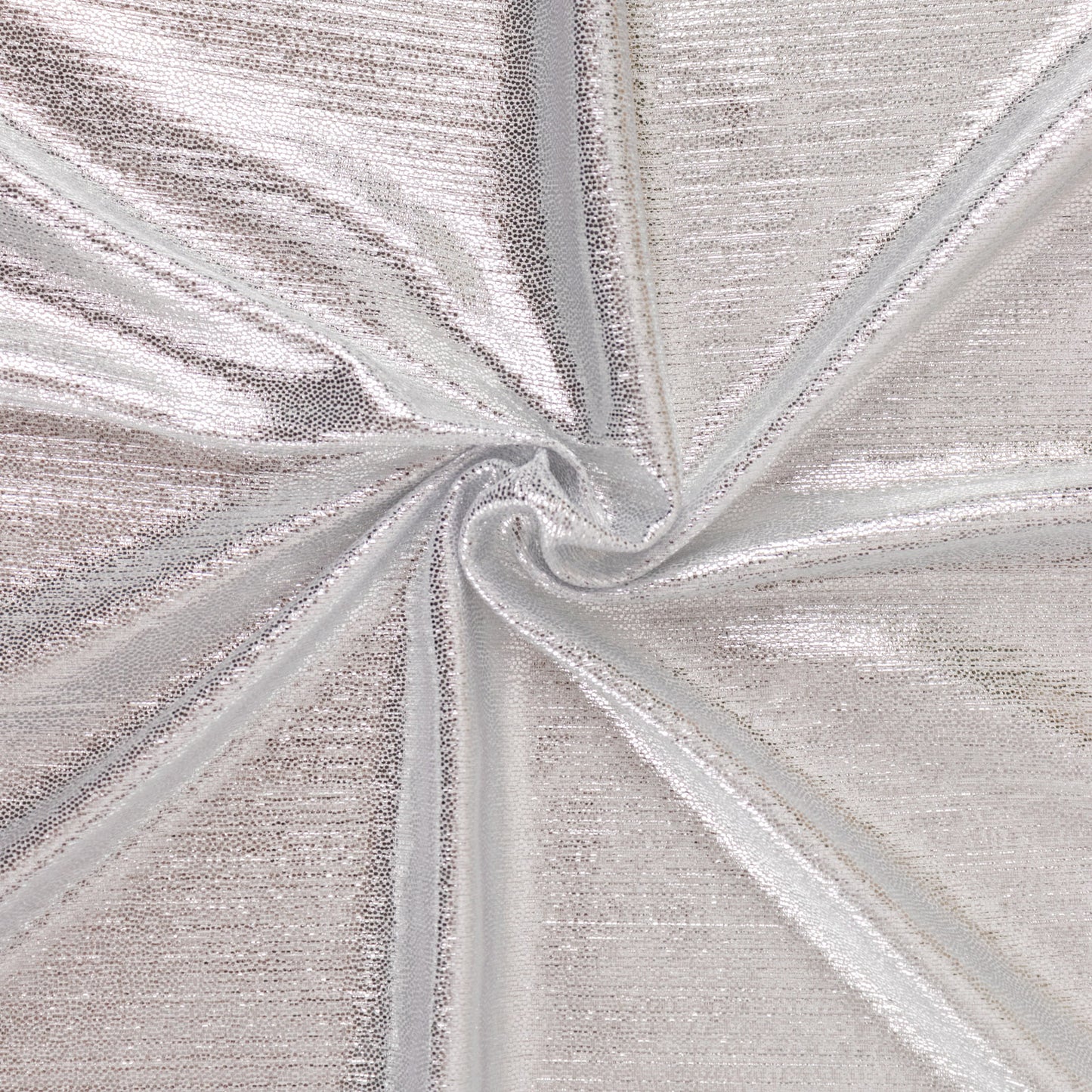 Silver shimmer sequin dots polyester napkin, reusable and sparkly, 20"x20".