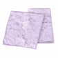 5 Pack Premium Crushed Velvet 20"x20" Napkins Lavender Lilac - Rich & Textured Finish Dinner Napkins
