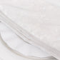 5 Pack White Premium Crushed Velvet Linen Napkins, Decorative Soft Cloth Dinner Napkins - 20"x20"