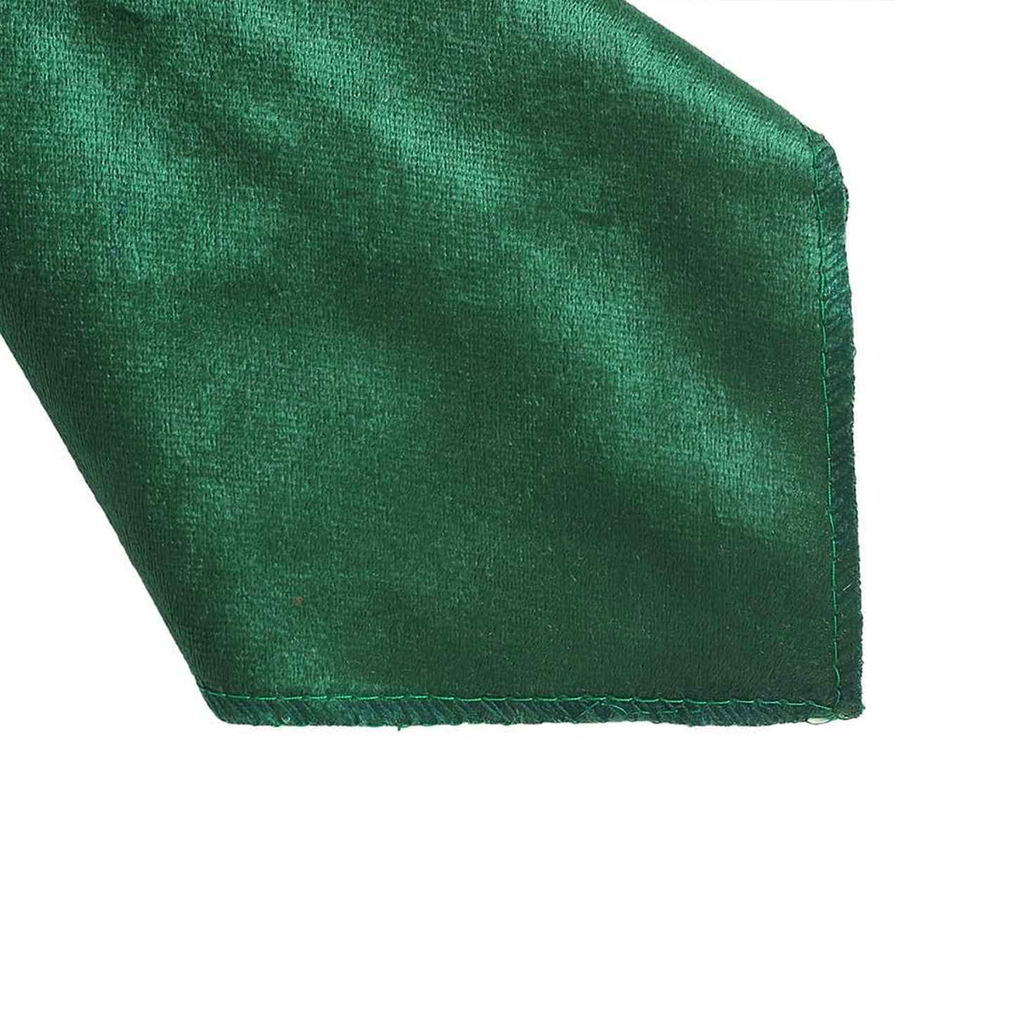 5 Pack | Hunter Emerald Green Premium Sheen Finish Velvet Cloth Dinner Napkins - 20"x20"