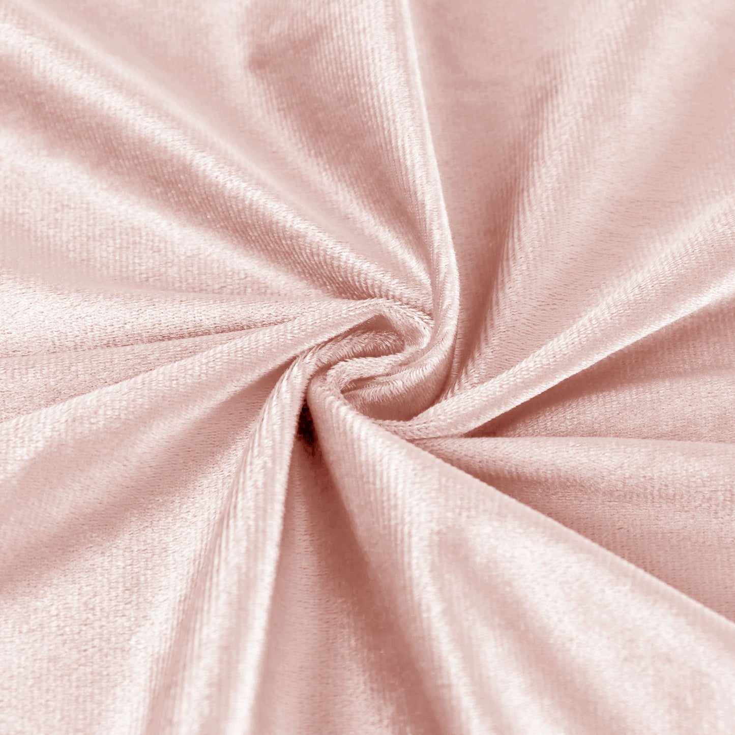 5 Pack Blush Premium Sheen Finish Velvet Cloth Dinner Napkins - 20"x20"