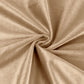 5 Pack | Champagne Premium Sheen Finish Velvet Cloth Dinner Napkins - 20"x20"