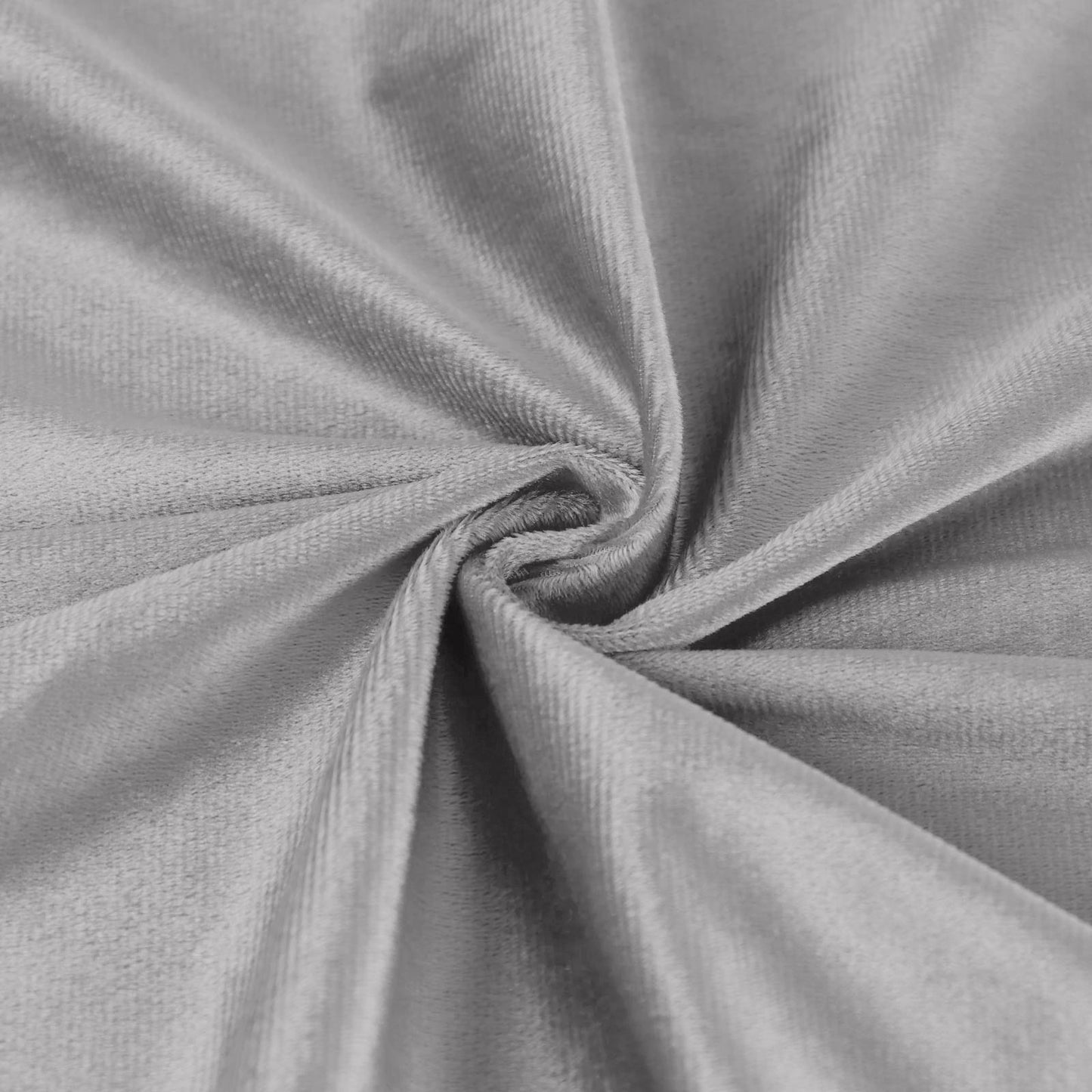 5 Pack | Silver Premium Sheen Finish Velvet Cloth Dinner Napkins - 20"x20"