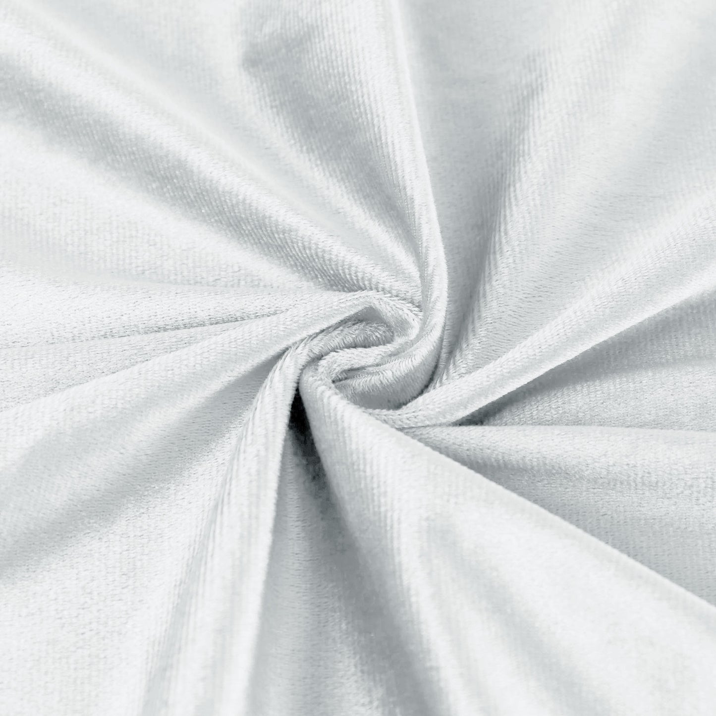 5 Pack | White Premium Sheen Finish Velvet Cloth Dinner Napkins - 20"x20"