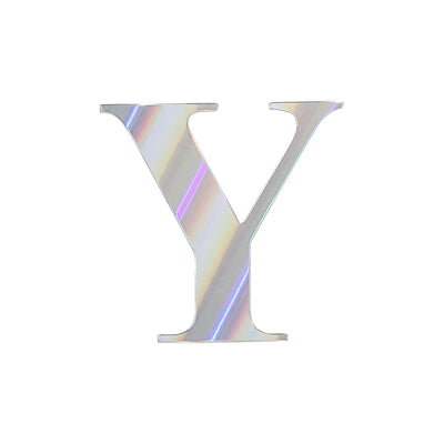 Transform Your Event with Iridescent Alphabet Stickers