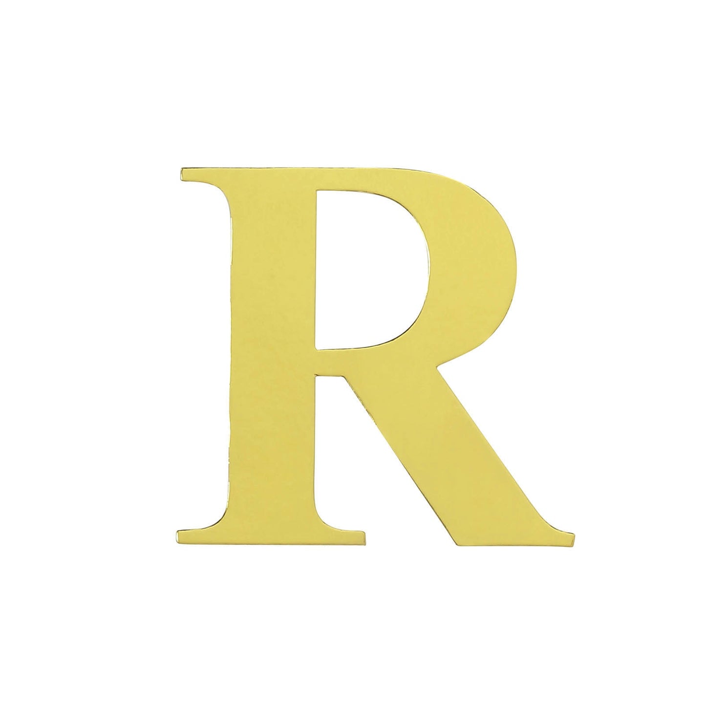 4 Pack - 5" Metallic Gold Alphabet Stickers Banner, Customizable Stick on Gold Letters - R