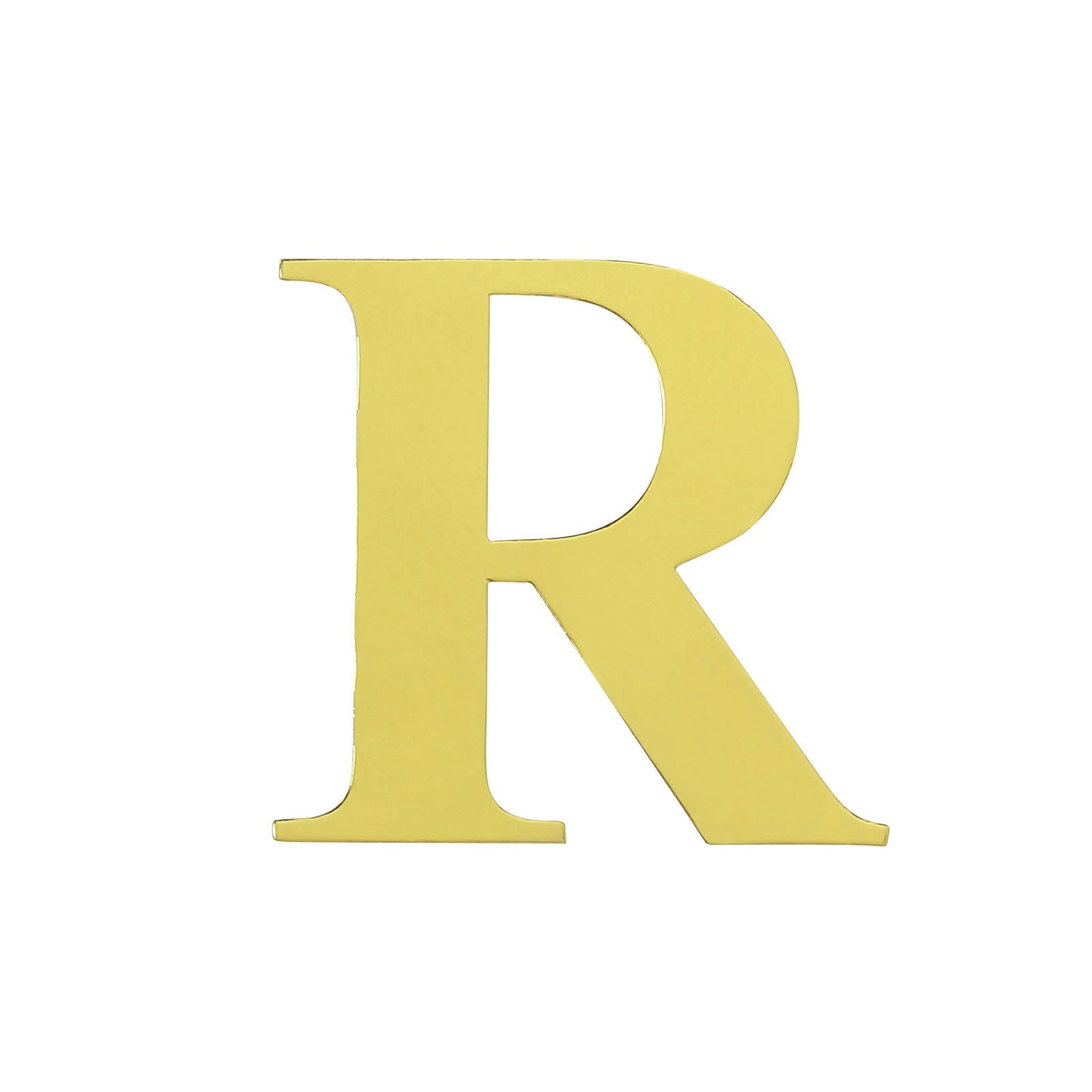 4 Pack - 5" Metallic Gold Alphabet Stickers Banner, Customizable Stick on Gold Letters - R