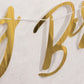 10ft Pre-Strung Metallic Gold Foil "Happy Birthday" Banner, Party Photo Backdrop Hanging Garland - 250 GSM