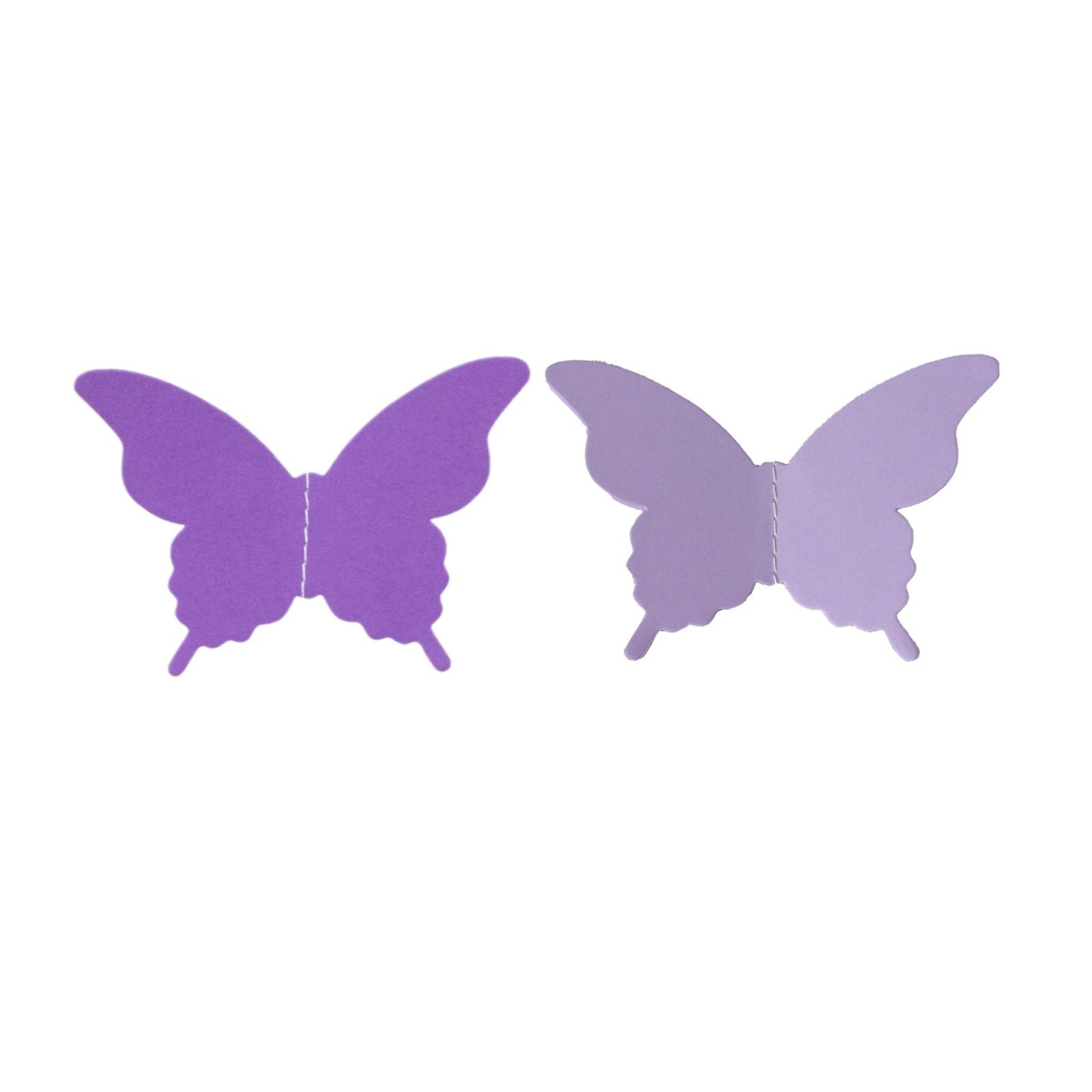 9ft purple 3D paper butterfly hanging garland streamers for party decor.