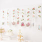 8 Pack Double Sided Floral Tea Party Paper Garland, 40" Pre-Assembled Mixed Teapot Banner Hanging Decorations