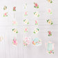 8 Pack Double Sided Floral Tea Party Paper Garland, 40" Pre-Assembled Mixed Teapot Banner Hanging Decorations