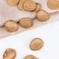 400 Pack | Matte Gold Silk Rose Petals, Artificial Flower Petal Round Table Confetti