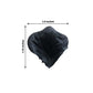 2000 Pack Rose Petals Round Design Black Silk Confetti - Decorative Scatters for Tables and Floors