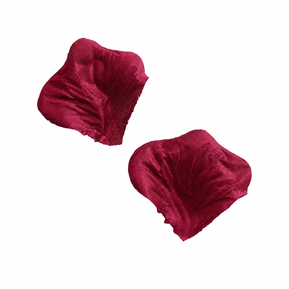 2000 Pack Rose Petals Round Design Burgundy Silk Confetti - Decorative Scatters for Tables and Floor