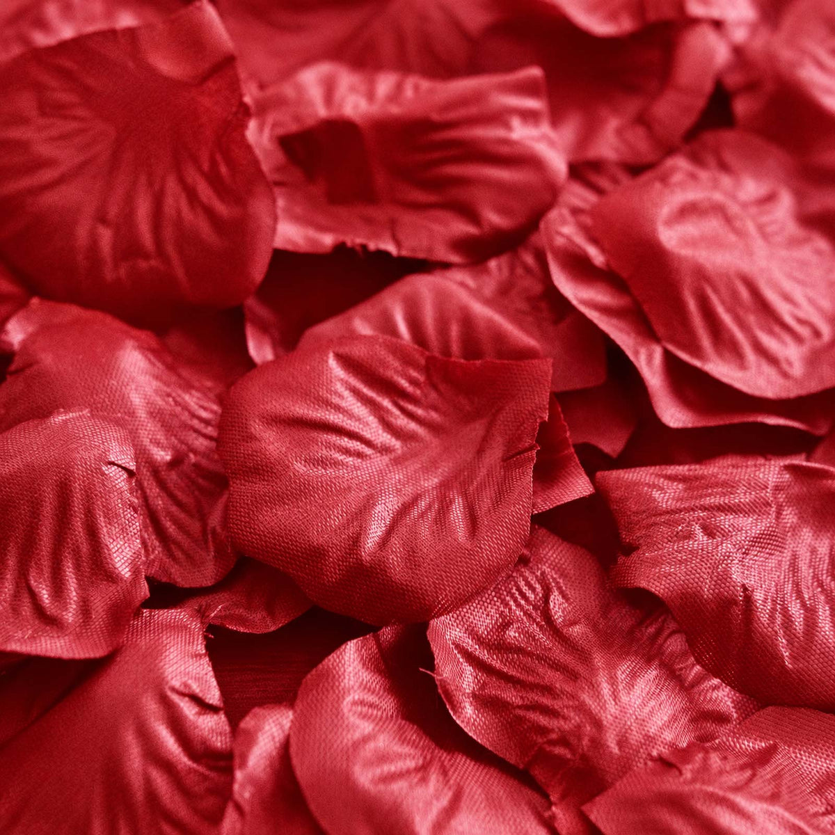 2000 Pack Rose Petals Round Design Burgundy Silk Confetti - Decorative Scatters for Tables and Floor