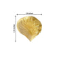 2000 Pack Silk Rose Petals Confetti, Metallic Gold – Round Decorative Scatters for Tables