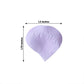 2000 Pack Silk Rose Petals Confetti, Lavender Lilac – Round Decorative Scatters for Tables