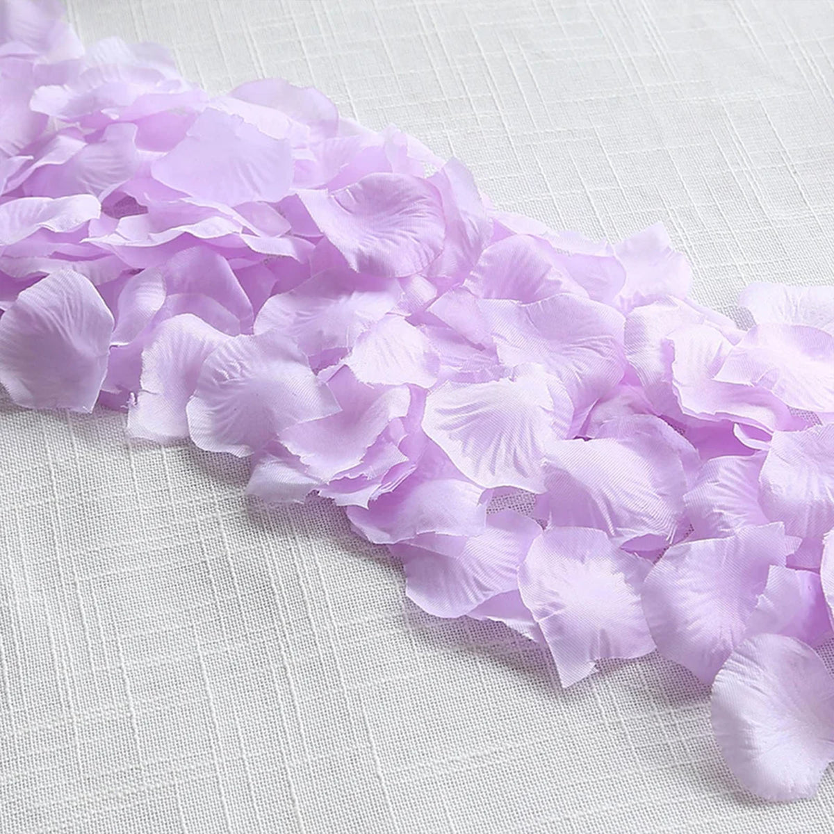 2000 Pack Silk Rose Petals Confetti, Lavender Lilac – Round Decorative Scatters for Tables