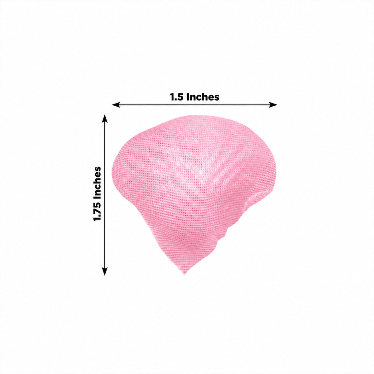2000 Pack Silk Rose Petals Confetti, Pink – Round Decorative Scatters for Tables