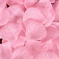 2000 Pack Silk Rose Petals Confetti, Pink – Round Decorative Scatters for Tables