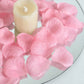 2000 Pack Silk Rose Petals Confetti, Pink – Round Decorative Scatters for Tables